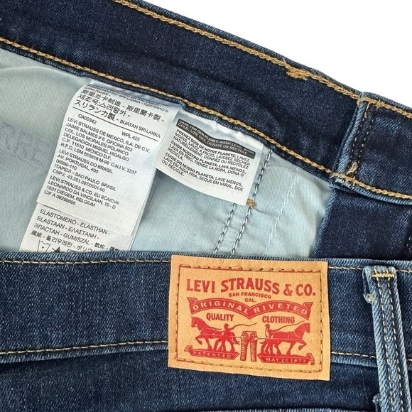 311 Shaping Skinny Ankle Snap Women's Jeans, 31 - Picture 8 of 8